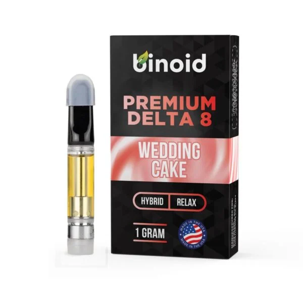 Binoid Delta 8 THC Vape Cartridge – Wedding Cake