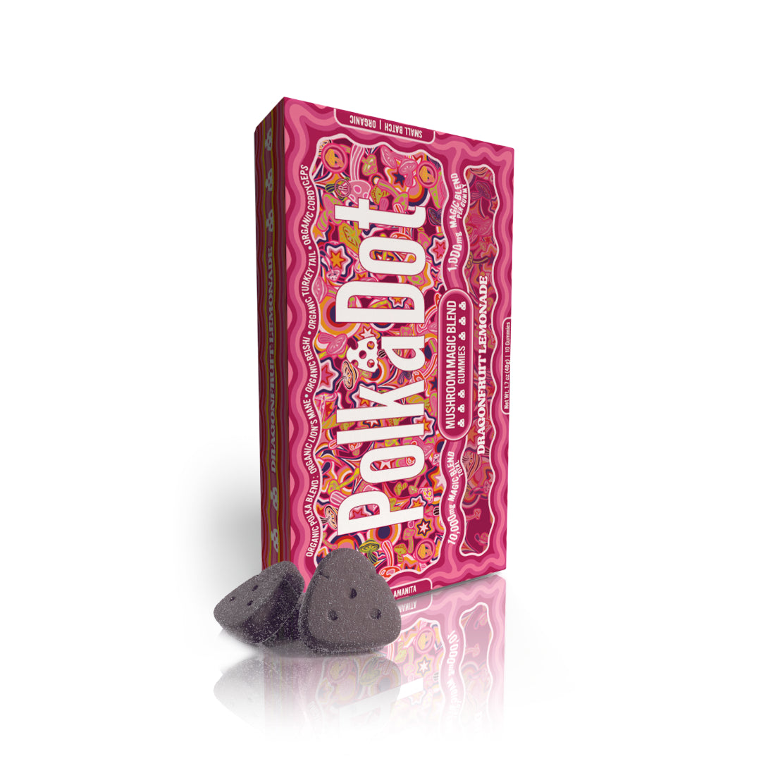 Dragonfruit Lemonade Polkadot Gummies