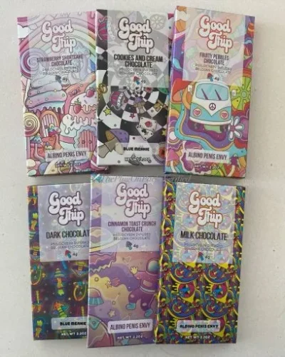 Good Trip Mushroom Chocolate Bars