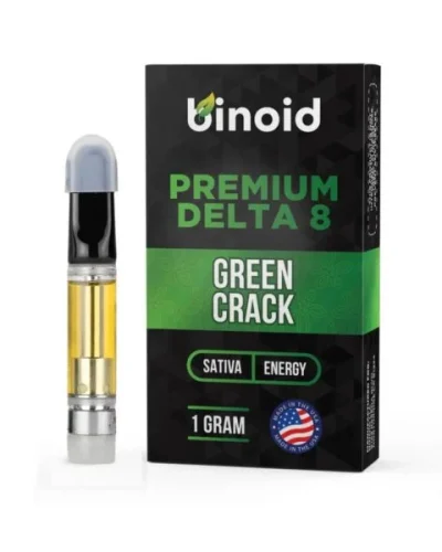 Green Crack Delta 8 Vape Cartridge