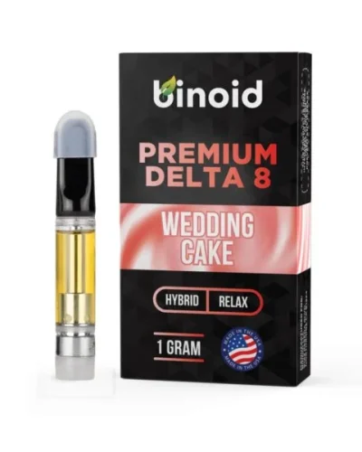 Binoid Delta 8 THC Vape Cartridge – Wedding Cake