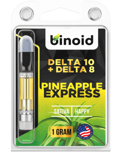 Binoid Delta 10 THC Vape Cartridge – Pineapple Express